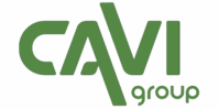 logo cavi group text vert fd blanc