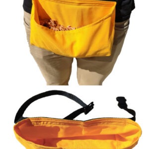 Sacoche ventrale pour agrafes