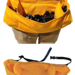 Sacoche ventrale 3 poches avec sangle