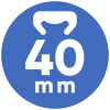 logo 40 mm blanc fond bleu
